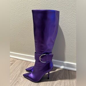 Steve Madden Priyanka Purple Boots